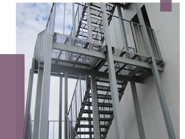 Монтаж пожарных лестниц в Барнауле от 7688 руб.