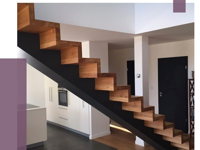 Изготовление деревянных лестниц в Барнауле от 85986 руб. | ПРОЛЁТ-Брн