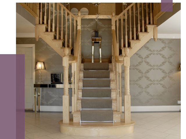 Монтаж деревянных лестниц в Барнауле от 7536 руб. 