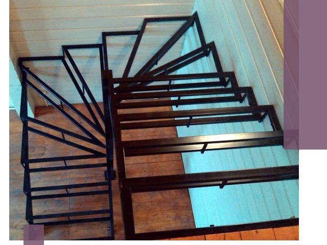 Изготовление металлических лестниц любой сложности в Барнауле