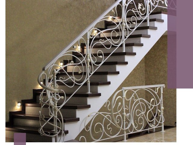 Кованые лестницы под ключ в Барнауле — изготовление и монтаж