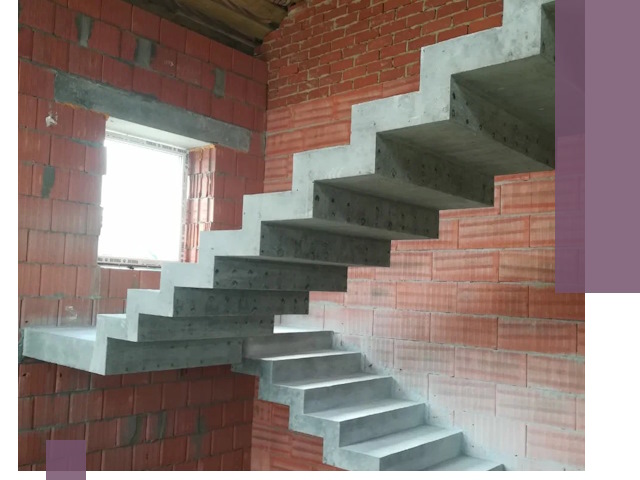 Бетонные лестницы под ключ в Барнауле: монтаж, демонтаж, ремонт