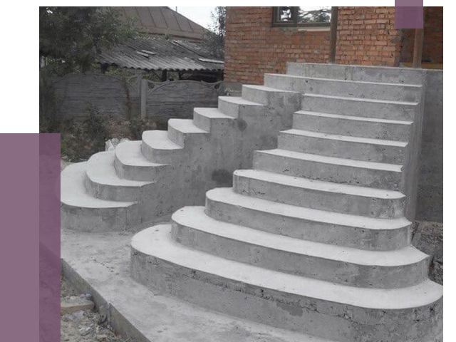 Монтаж бетонных лестниц в Барнауле от 4249 руб. 