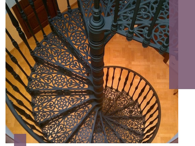 Винтовые лестницы под ключ в Барнауле: производство и монтаж