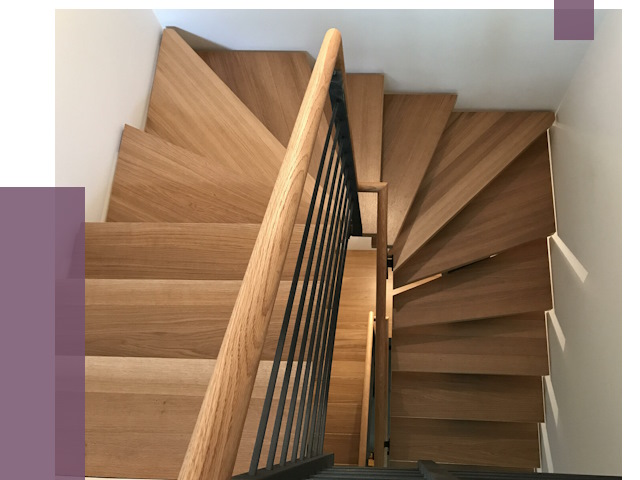 П-образные лестницы в Барнауле под ключ от 48051 руб. | ПРОЛЁТ-Брн