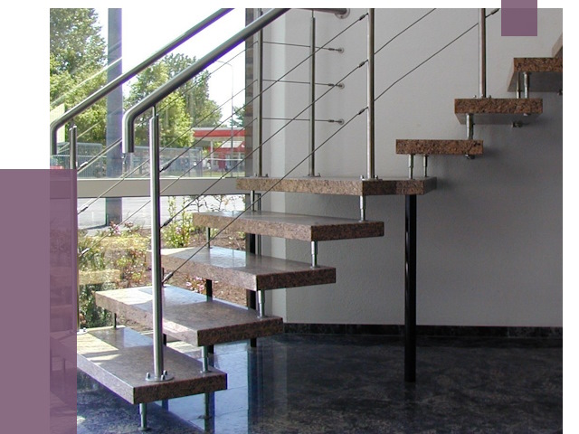 Лестницы на больцах в Барнауле от 7890 руб. под ключ | ПРОЛЁТ-Брн