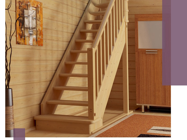 Лестницы эконом класса под ключ в Барнауле — недорого и быстро