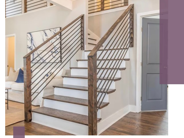 Лестницы для коттеджа под ключ в Барнауле — изготовление и монтаж