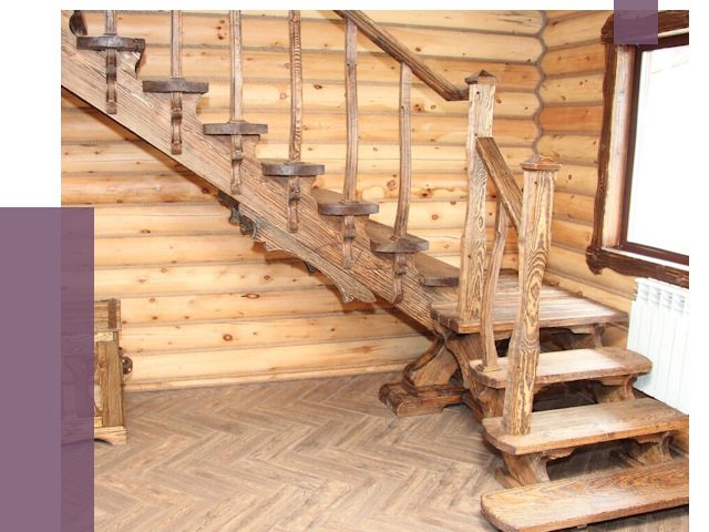 Лестницы в баню в Барнауле от 18917 руб. — изготовление | ПРОЛЁТ-Брн