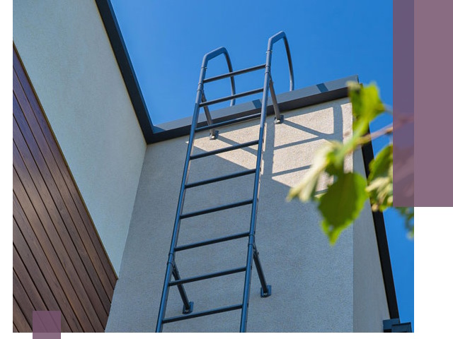 Лестницы на крышу в Барнауле — изготовление, монтаж, демонтаж