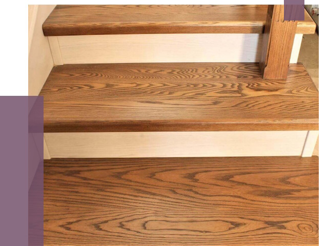 Буковые лестницы под ключ в Барнауле от 12392 руб.