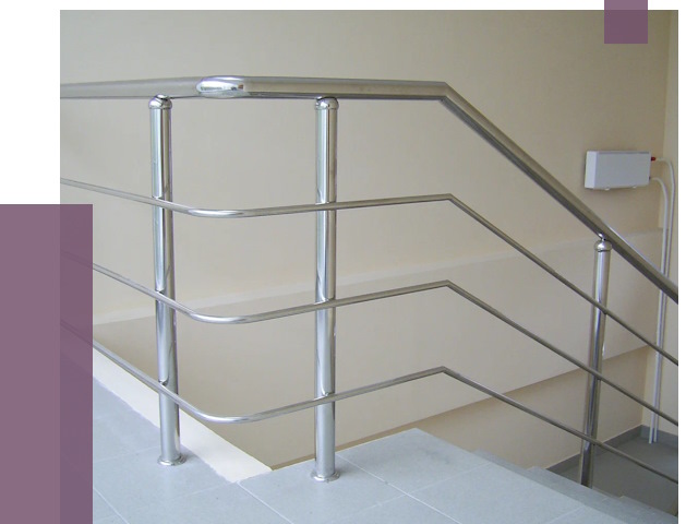 Алюминиевые перила в Барнауле от 6272 руб. под ключ | ПРОЛЁТ-Брн