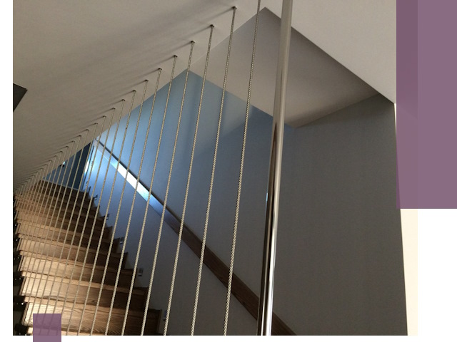 Тросовые перила под ключ в Барнауле — производство и монтаж