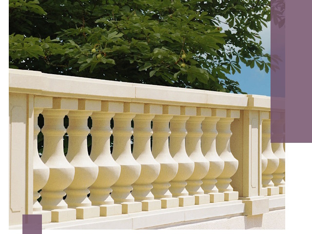 Установка балюстрады в Барнауле: изготовление и монтаж под ключ