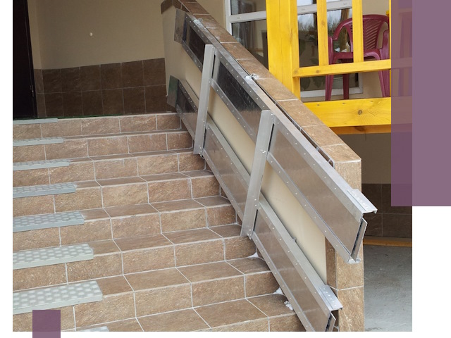 Откидные пандусы под ключ в Барнауле — монтаж и демонтаж