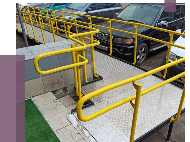 Стационарные пандусы в Барнауле от 12139 руб. | ПРОЛЁТ-Брн