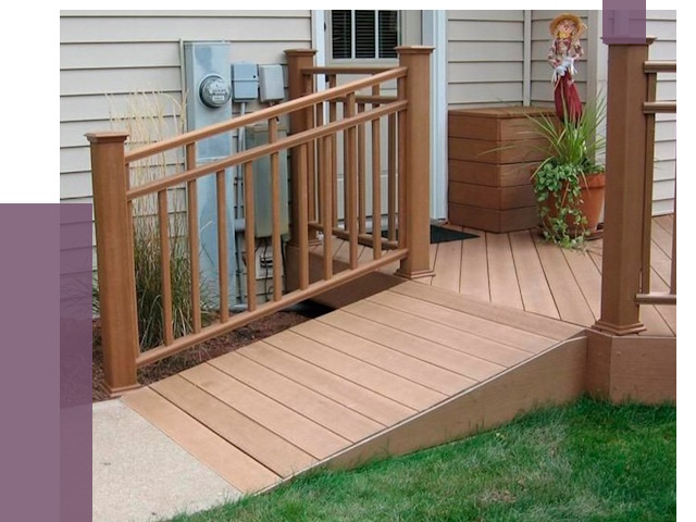 Пандус на крыльцо в Барнауле под ключ от 7688 руб.