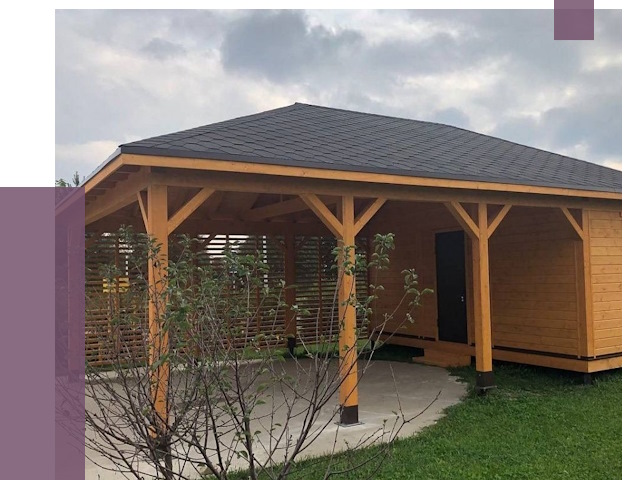 Навесы под ключ в Барнауле от 47798 руб.  | ПРОЛЁТ-Брн