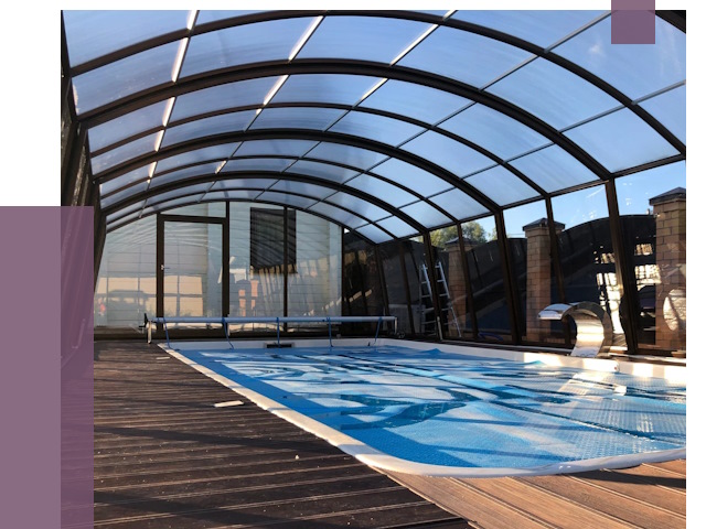 Навесы для бассейна в Барнауле от 16590 руб. под ключ | ПРОЛЁТ-Брн