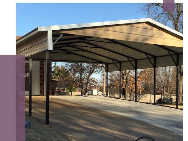 Двускатные навесы в Барнауле от 7941 руб. | ПРОЛЁТ-Брн