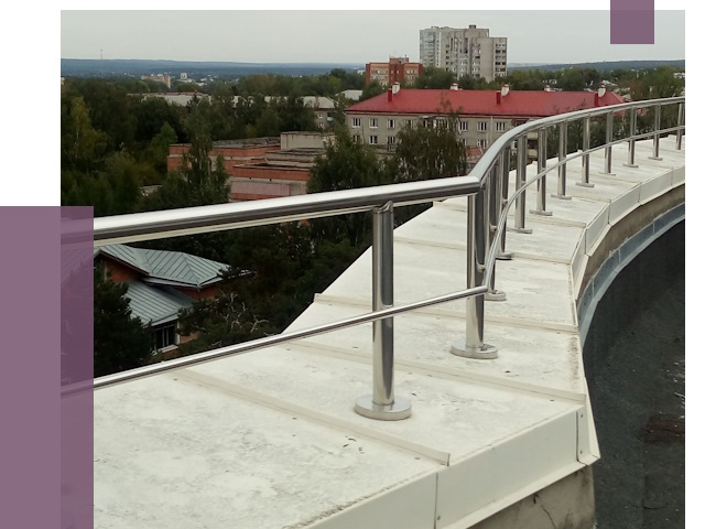 Парапеты и ограждения кровли в Барнауле от 4906 руб. 