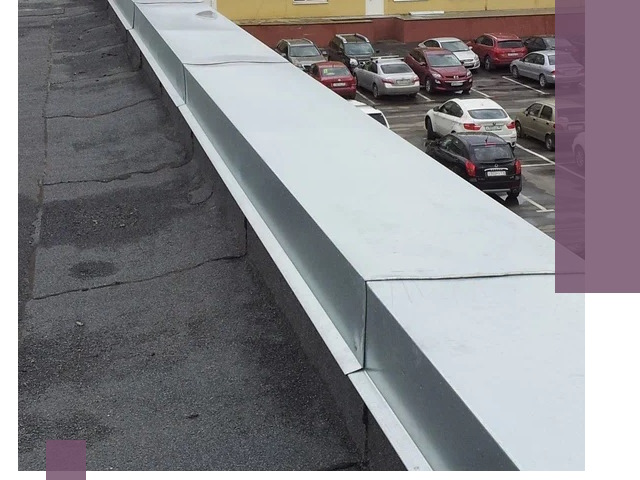 Изготовление парапетов из металла и нержавейки в Барнауле