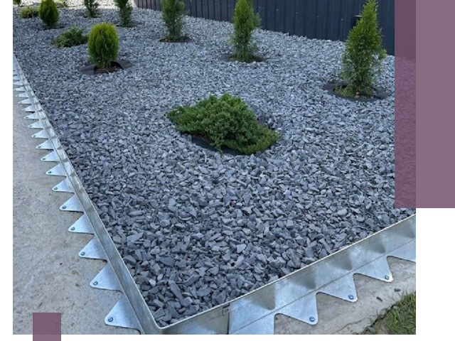 Оцинкованные металлические бордюры под заказ в Барнауле