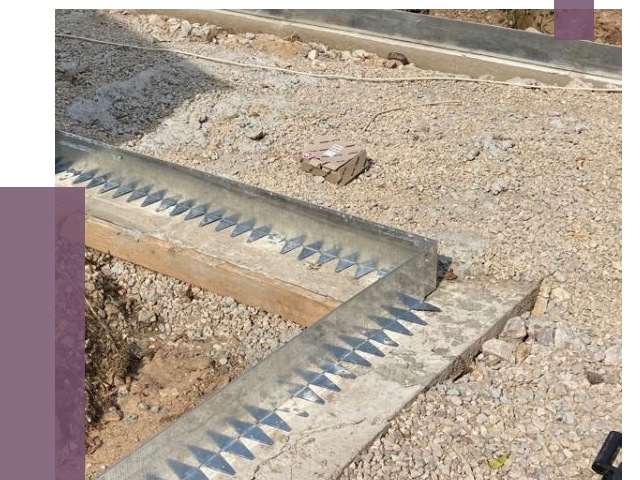 Нержавеющие бордюры в Барнауле от 4755 руб. под ключ | ПРОЛЁТ-Брн