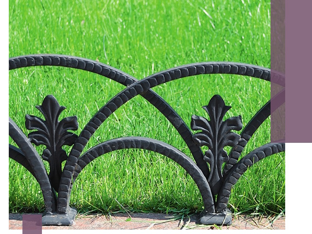 Декоративные металлические бордюры под ключ в Барнауле