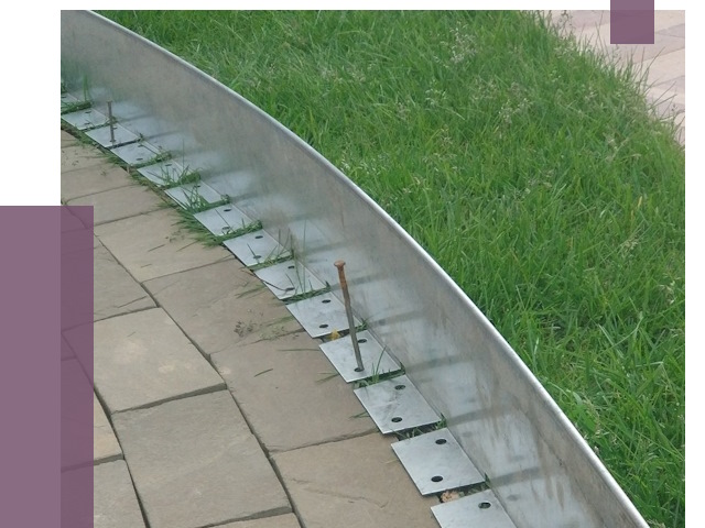 Металлические бордюры для тротуаров в Барнауле от 8599 руб.