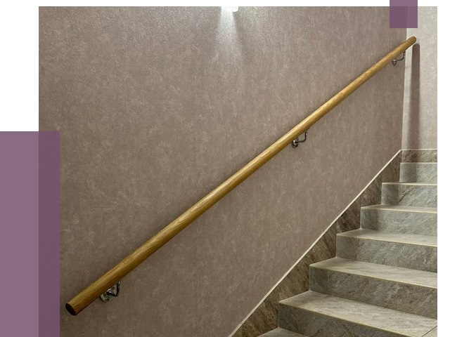 Пристенные поручни в Барнауле под ключ от 3895 руб. 