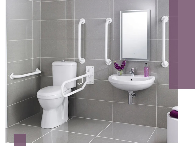 Поручни для санузлов в Барнауле: установка, ремонт и монтаж